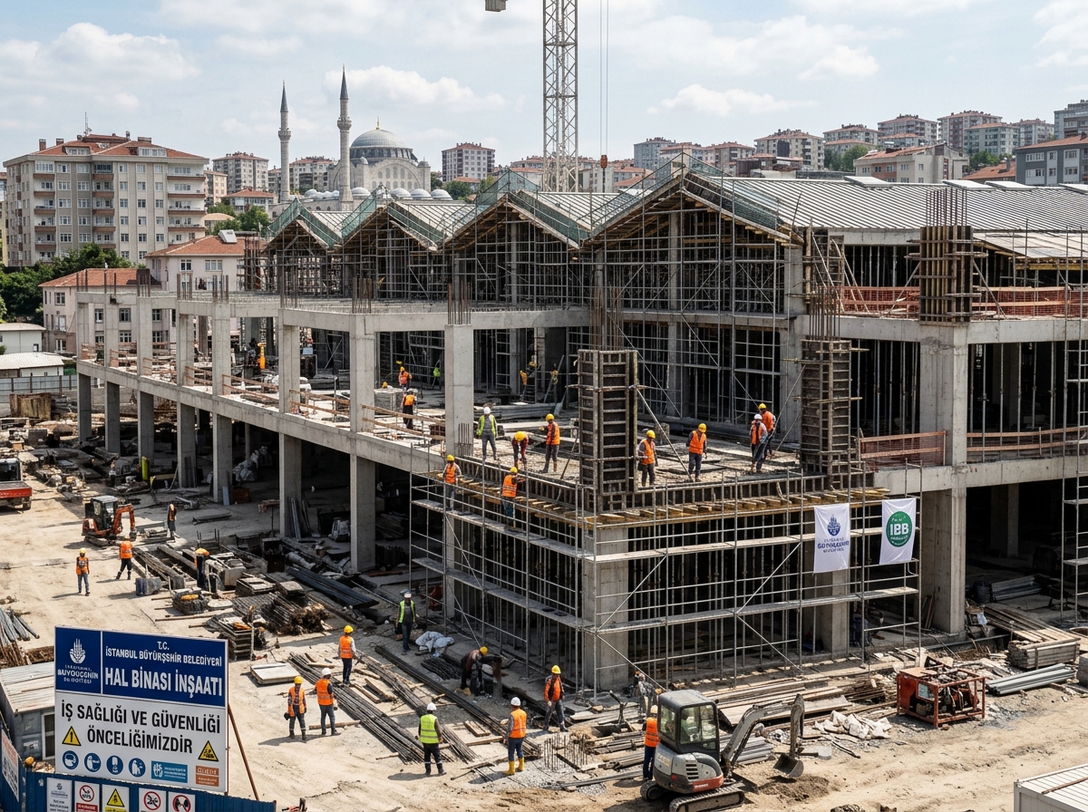 Turhal Pazar Yeri Bina Yapım İşi