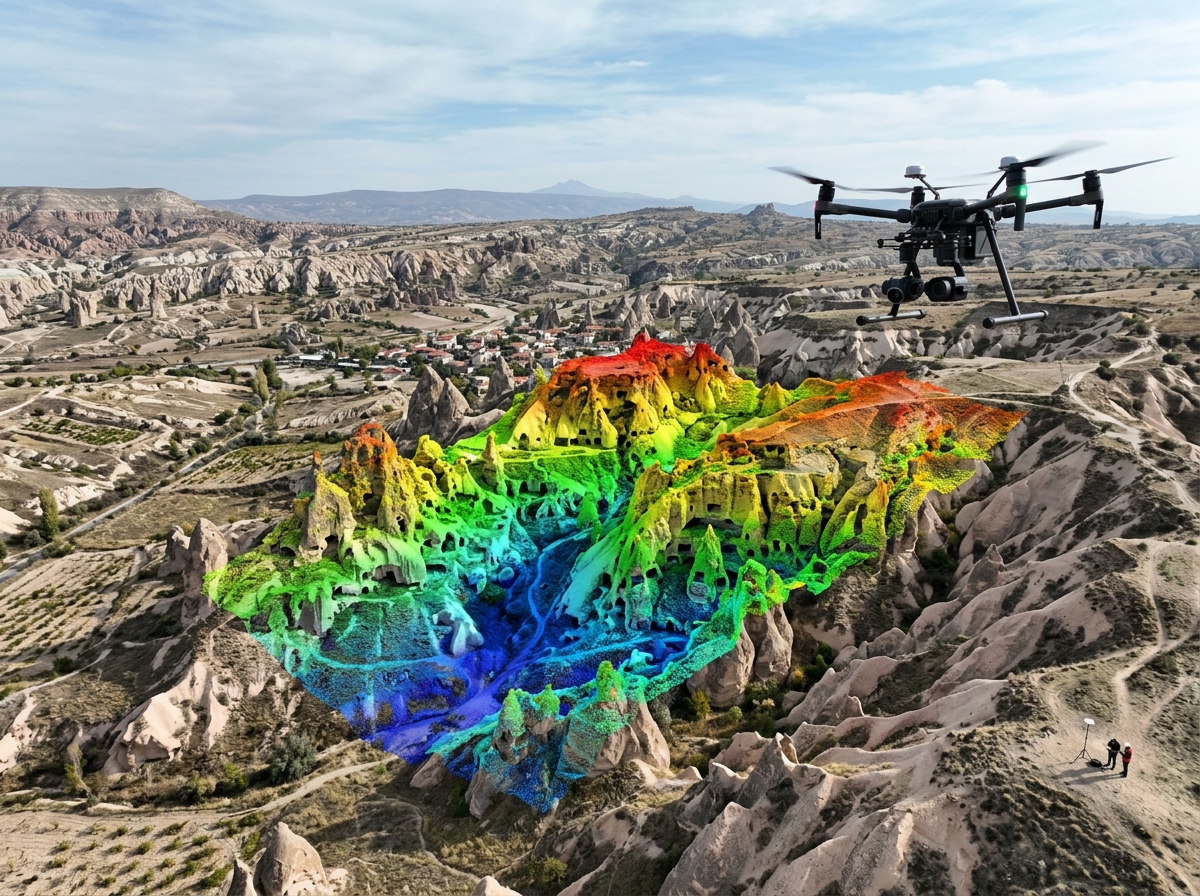 Drone Fotogrametrik Ölçüm